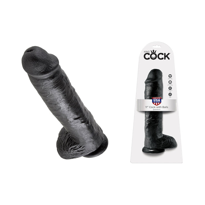 King Cock 11'' Cock - Black