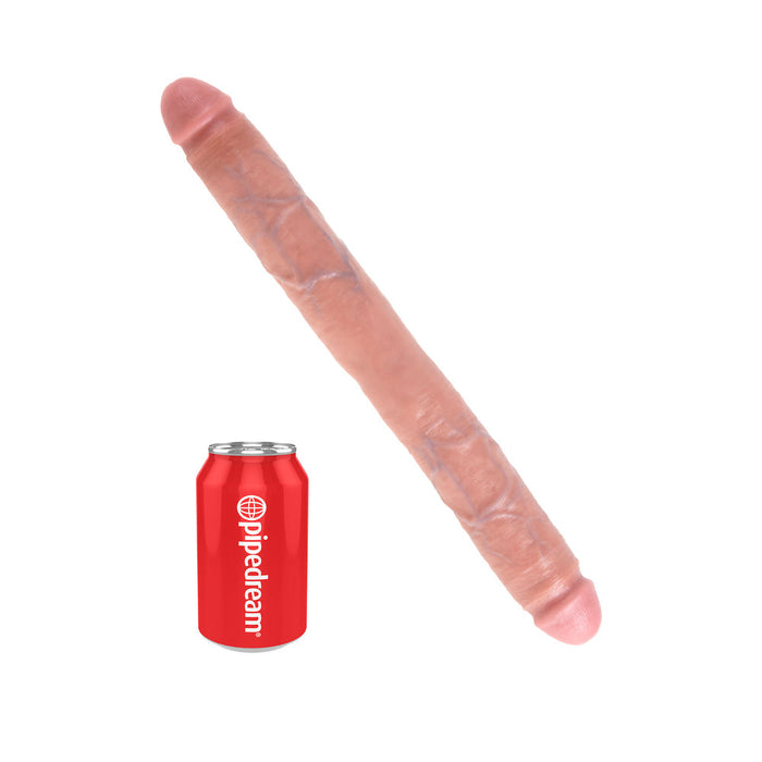 Thick Double Dildo 16 inch - Beige