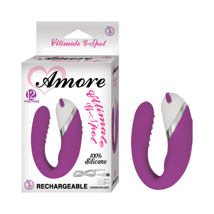 Amore Ultimate G Spot 12 Function Purple Vibrator