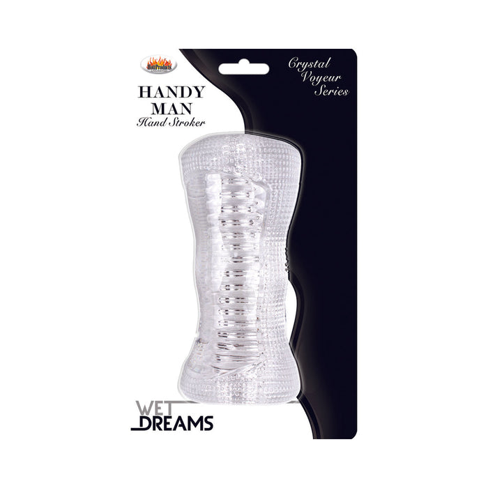 Wet Dreams Handy Man Stroker Clear
