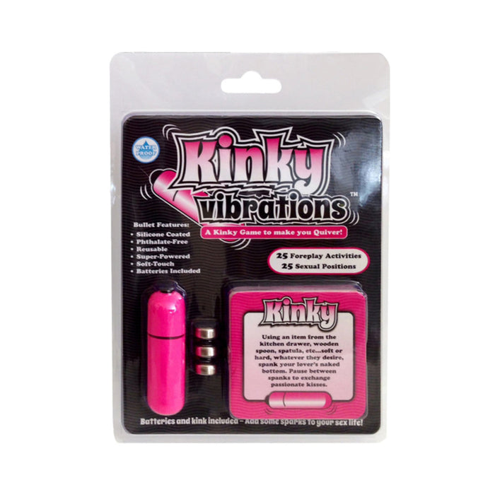 Kinky Vibrations Game with Bullet Vibrator