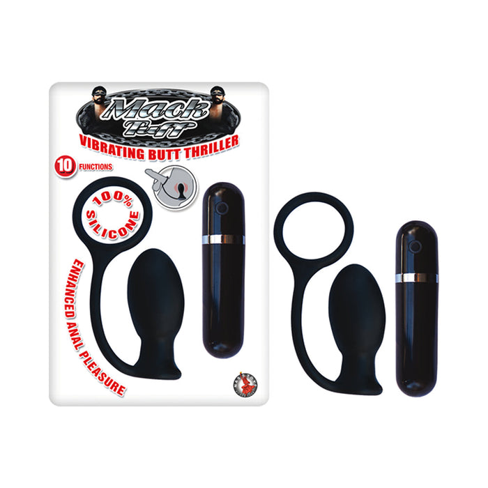 Mack Tuff Vibrating Butt Thriller Black