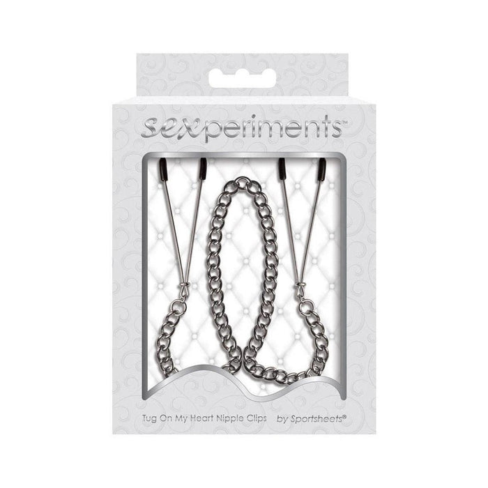 S&M Tug on my Heart Nipple Clips