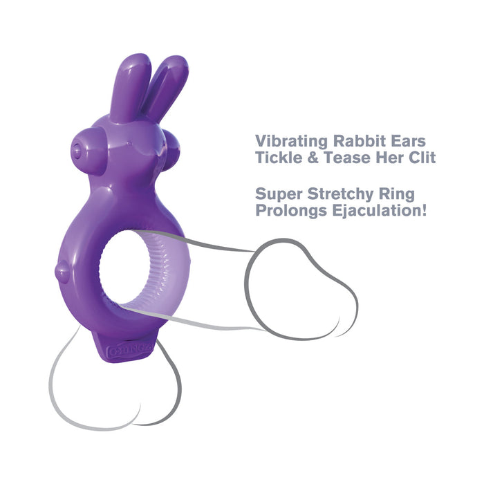 Fantasy C-Ringz Rabbit Ring Purple Vibrator
