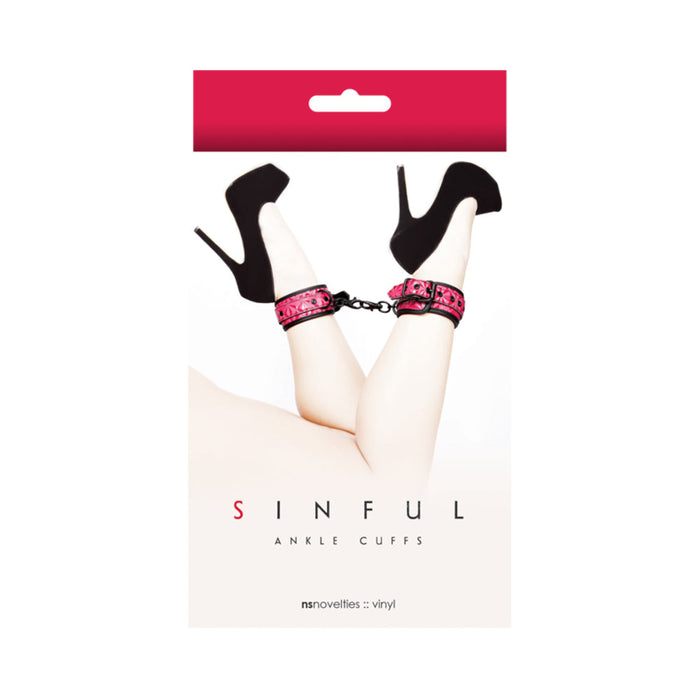 Sinful Ankle Cuffs Pink
