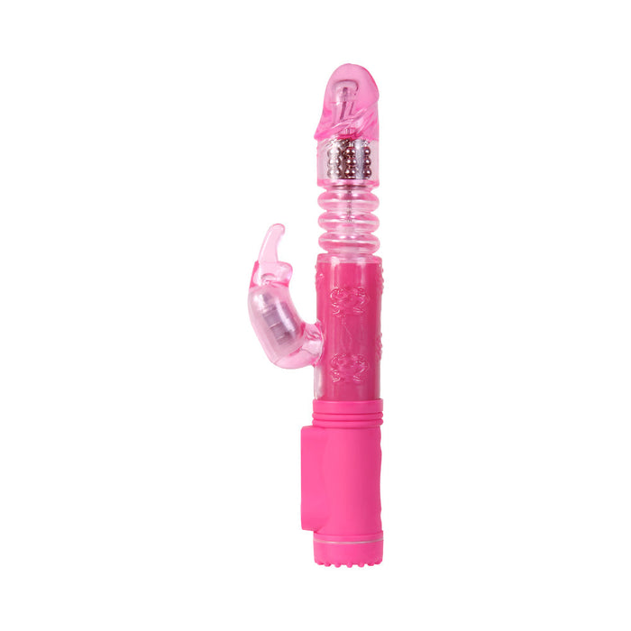 Eve's First Thruster Rabbit Pink Vibrator