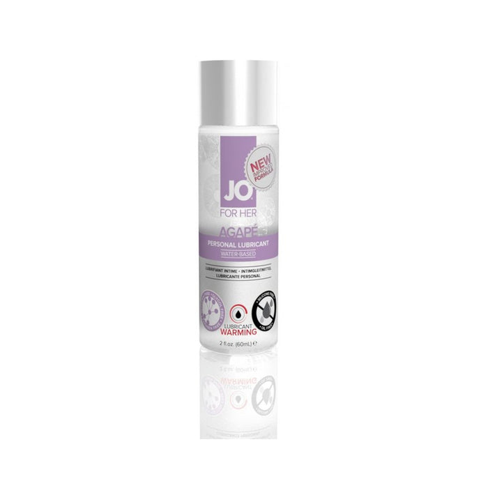 Jo Natural Agape Lubricant Warming 2oz