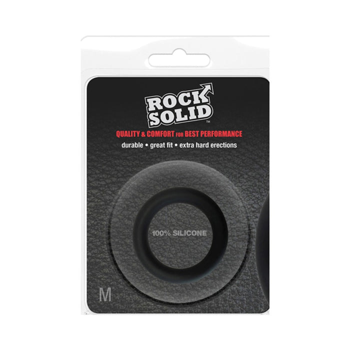 Rock Solid Silicone Gasket C Ring, Medium (1 1/2in) In A Clamshell