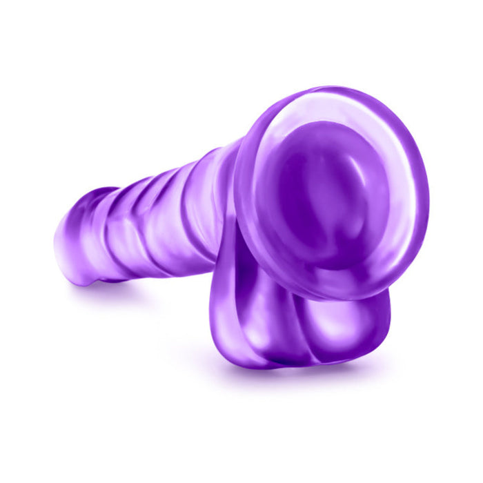 Sweet N Hard 4 Dong Suction Cup & Balls Purple