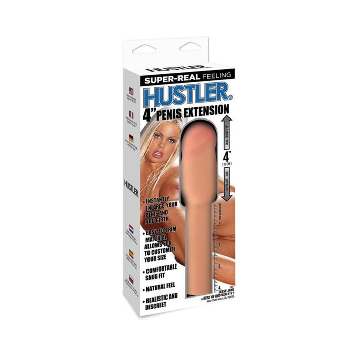 Hustler 4 inches Penis Extension Beige