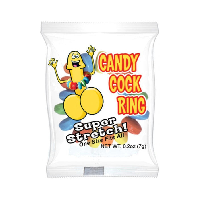 Candy Cock Ring 30 Pieces Display