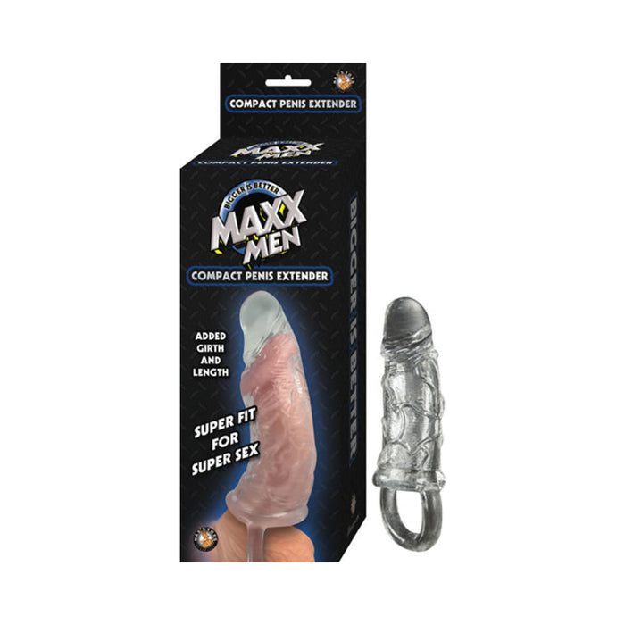 Maxx Men Compact Penis Sleeve Clear