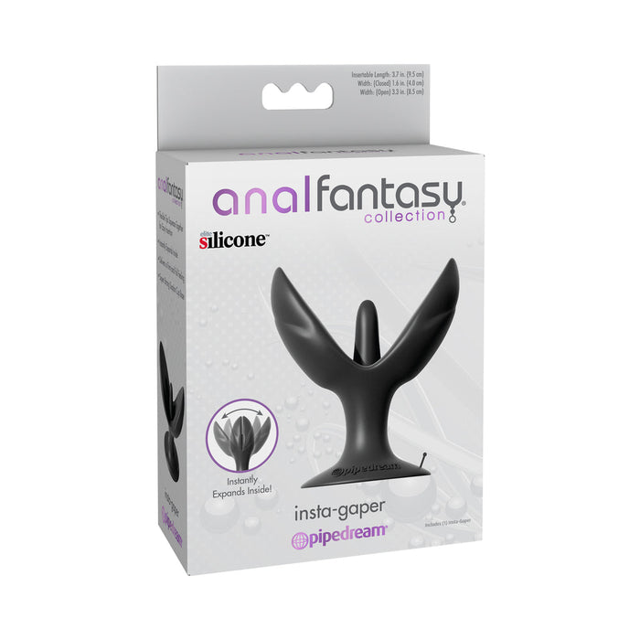 Anal Fantasy Insta Gaper Black Butt Plug