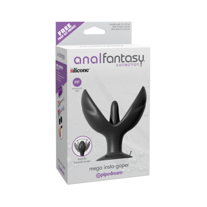 Anal Fantasy Mega Insta Gaper Black Plug