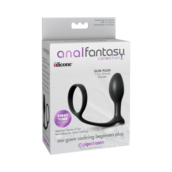 Anal Fantasy Ass Gasm Cock Ring, Beginners Plug