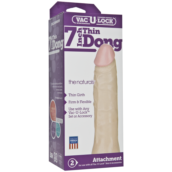 Vac-U-Lock 7'' Thin Dong - Beige