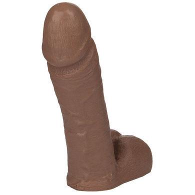 Vac-U-Lock 8-Inch Realistic Cock - Brown