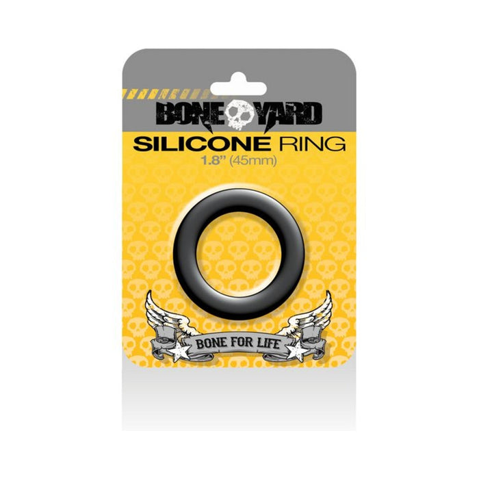 Boneyard Silicone Ring 45mm Black