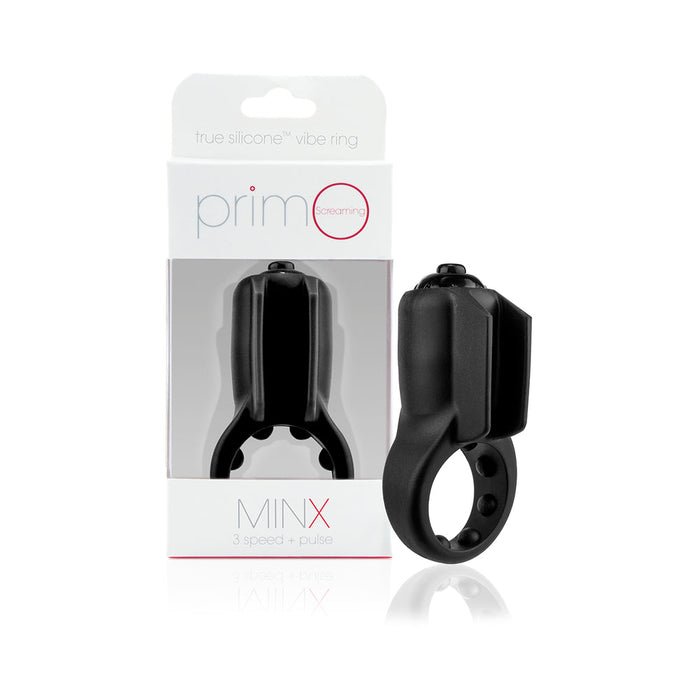 Screaming O Primo Minx Black Vibrating Ring