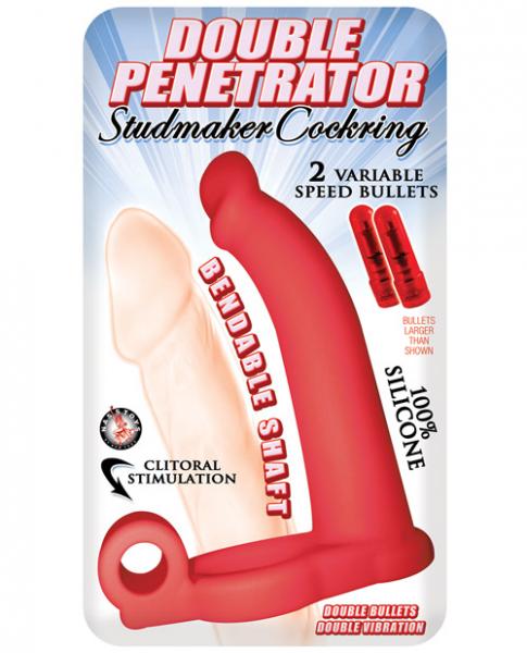 Double Penetrator Studmaker Cockring