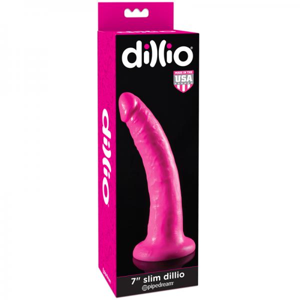 Dillio 7 inches Slim Realistic Dildo