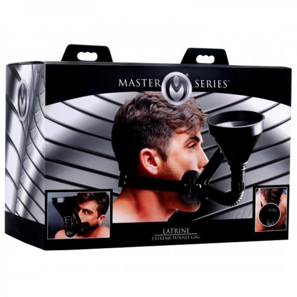 Latrine Extreme Funnel Gag Black