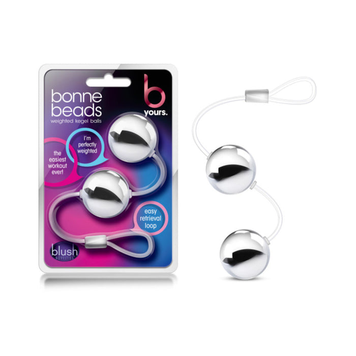 Bonne Beads Weighted Kegel Balls Silver