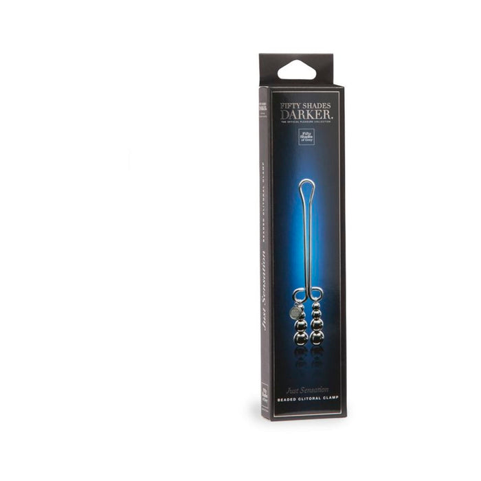 Fifty Shades Darker Just Sensation Beaded Clitoral Clamp