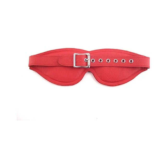 Rouge Large Padded Blindfold Red