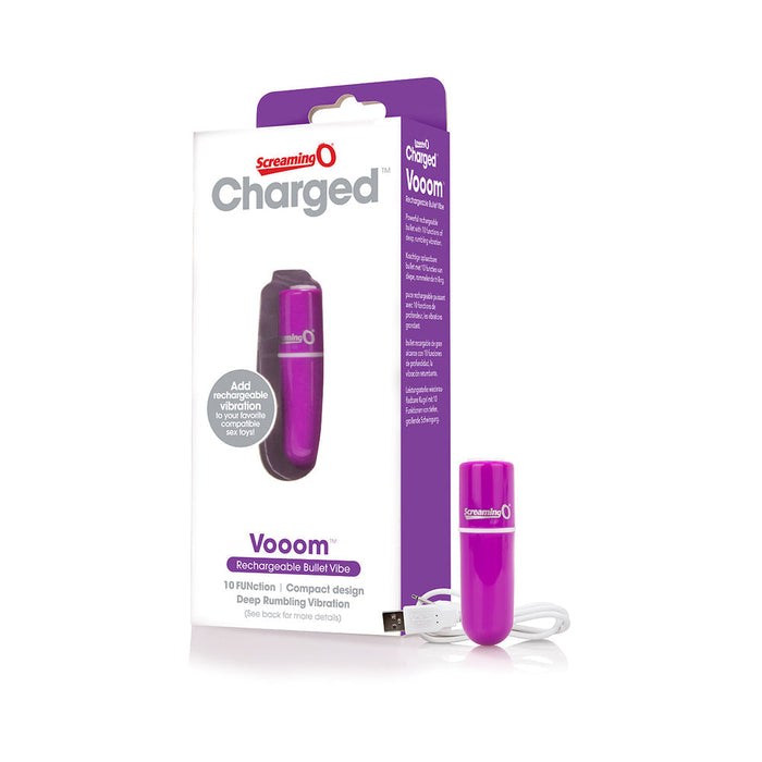 Screaming O Charged Vooom Rechargeable Bullet Vibe