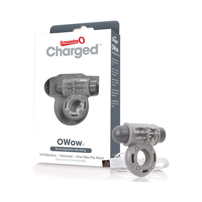 Screaming O Charged Owow Vooom Vibrating Cock Ring