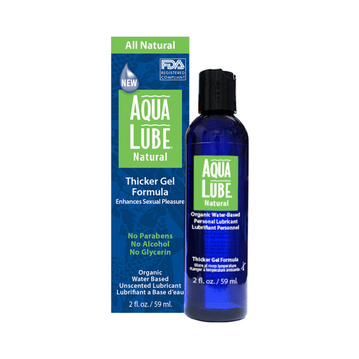 Aqua Lube Natural Gel 2 fluid ounces