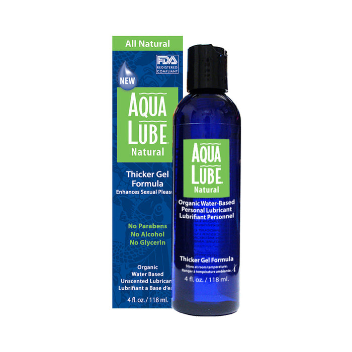 Aqua Lube Natural Gel 4 fluid ounces