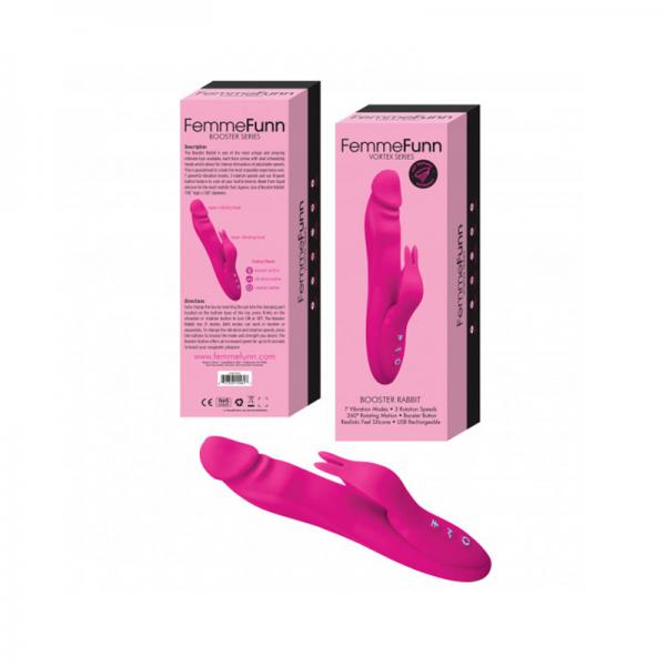 Femme Funn Booster Rabbit - Pink