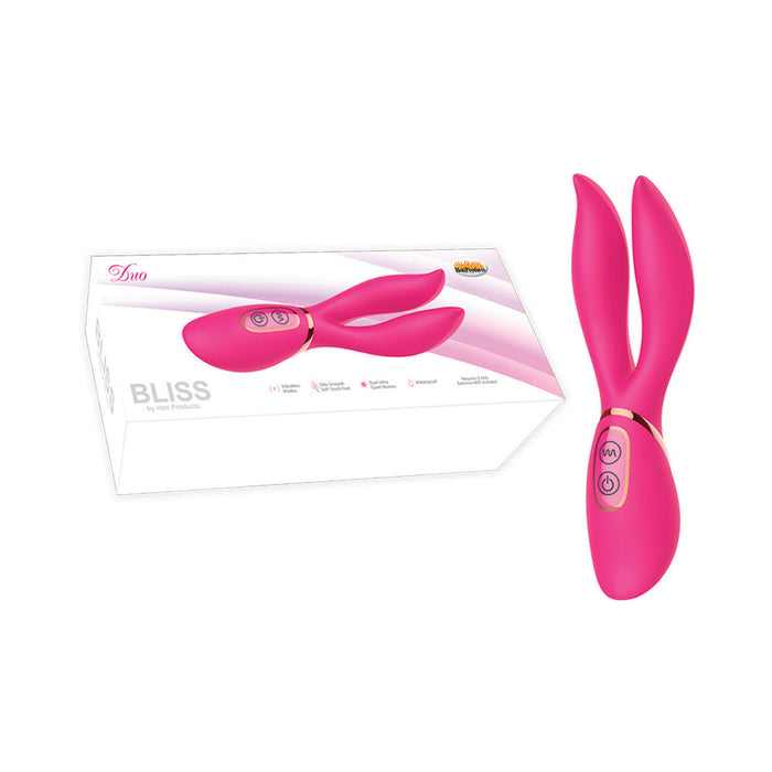 Bliss Duo 7 Function Pink Vibrator
