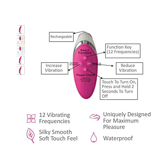 Bella Mini Bunny Magenta Pink Vibrator