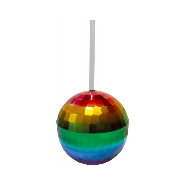 Rainbow Disco Ball Cup