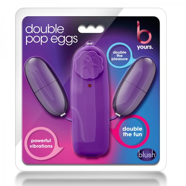 Blush B Yours Double Pop Eggs - Plum