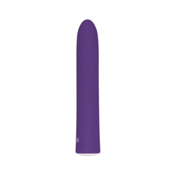 Evolved Rechargeable Slim Vibe 7 Function Waterproof Purple