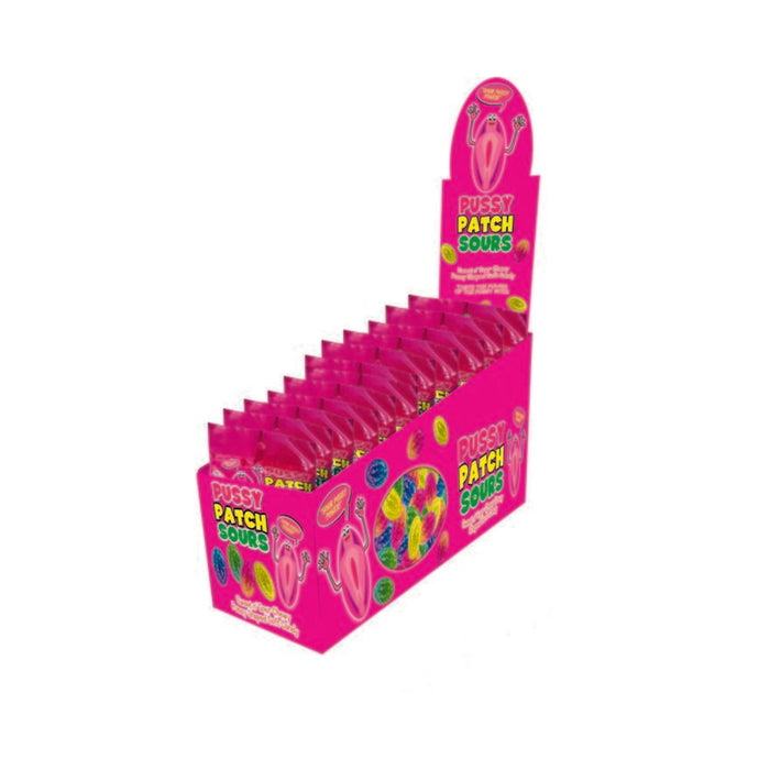 Pussy Patch Sours 12 Pieces Point Of Purchase Display