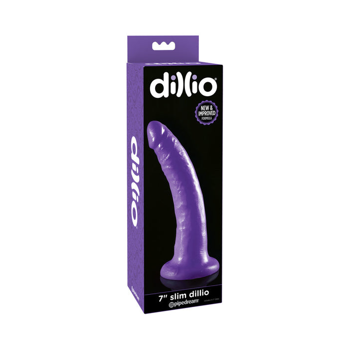 Dillio 7 inches Slim Realistic Dildo
