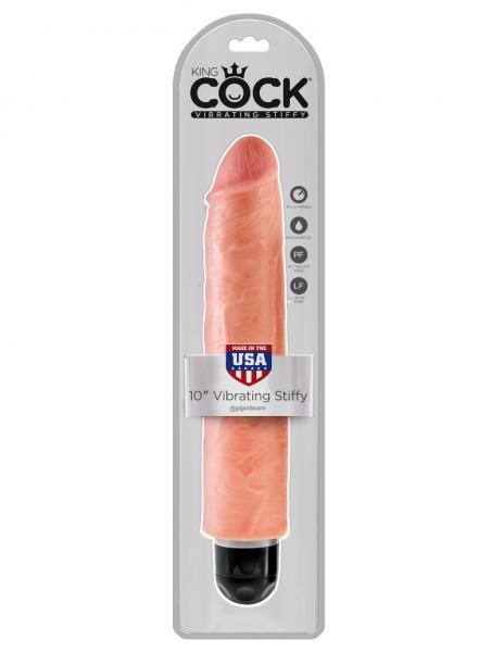 King Cock 10 inches Vibrating Stiffy