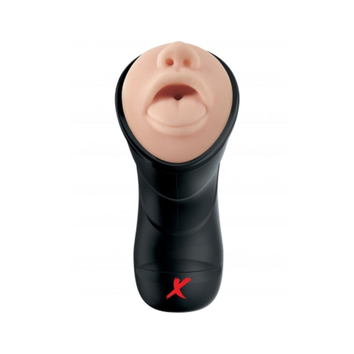 PDX ELITE Deep Throat Vibrating Stroker