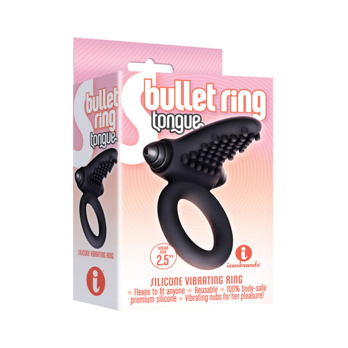The 9's, S-bullet Ring - Tongue, Silicone