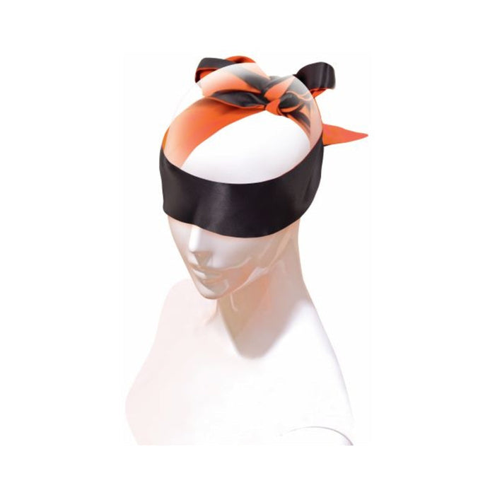 Orange Is The New Black Satin Sash Reversible Blindfold Restraint