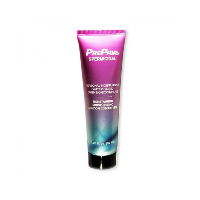 Prepair Spermicidal Water Based Lubricant 1.25oz Tube