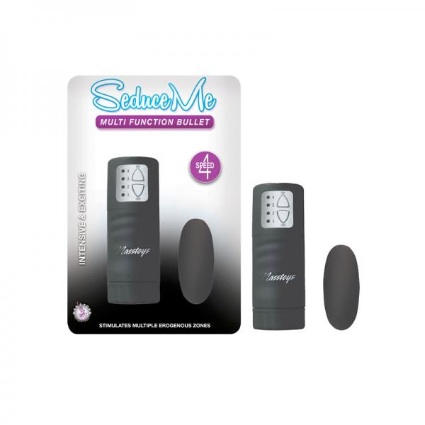 Seduce Me Multi Function Bullet Black