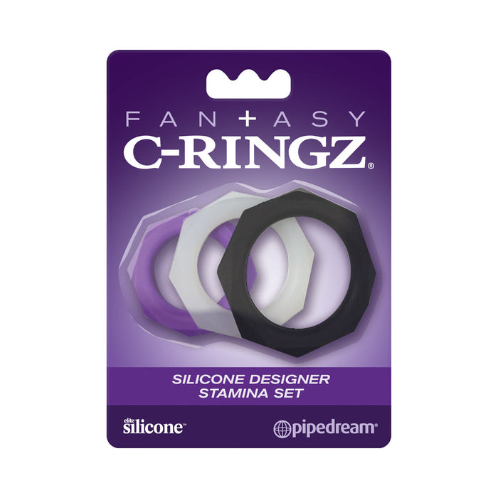 Fcr - Fantasy C-ringz Silicone Designer Stamina Set Purple