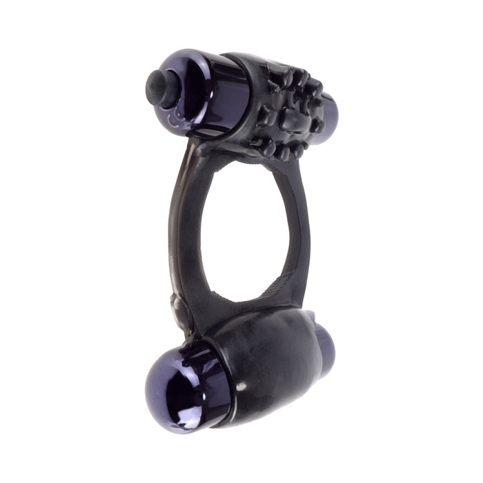 Fantasy C-Ringz Duo Vibrating Super Ring Black