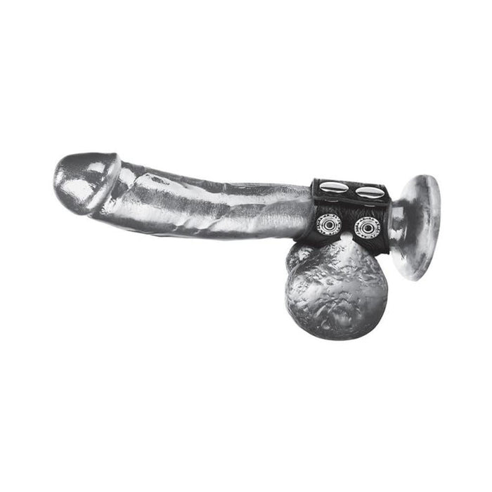Cb Gear 1.5in Cock Ring With Ball Strap